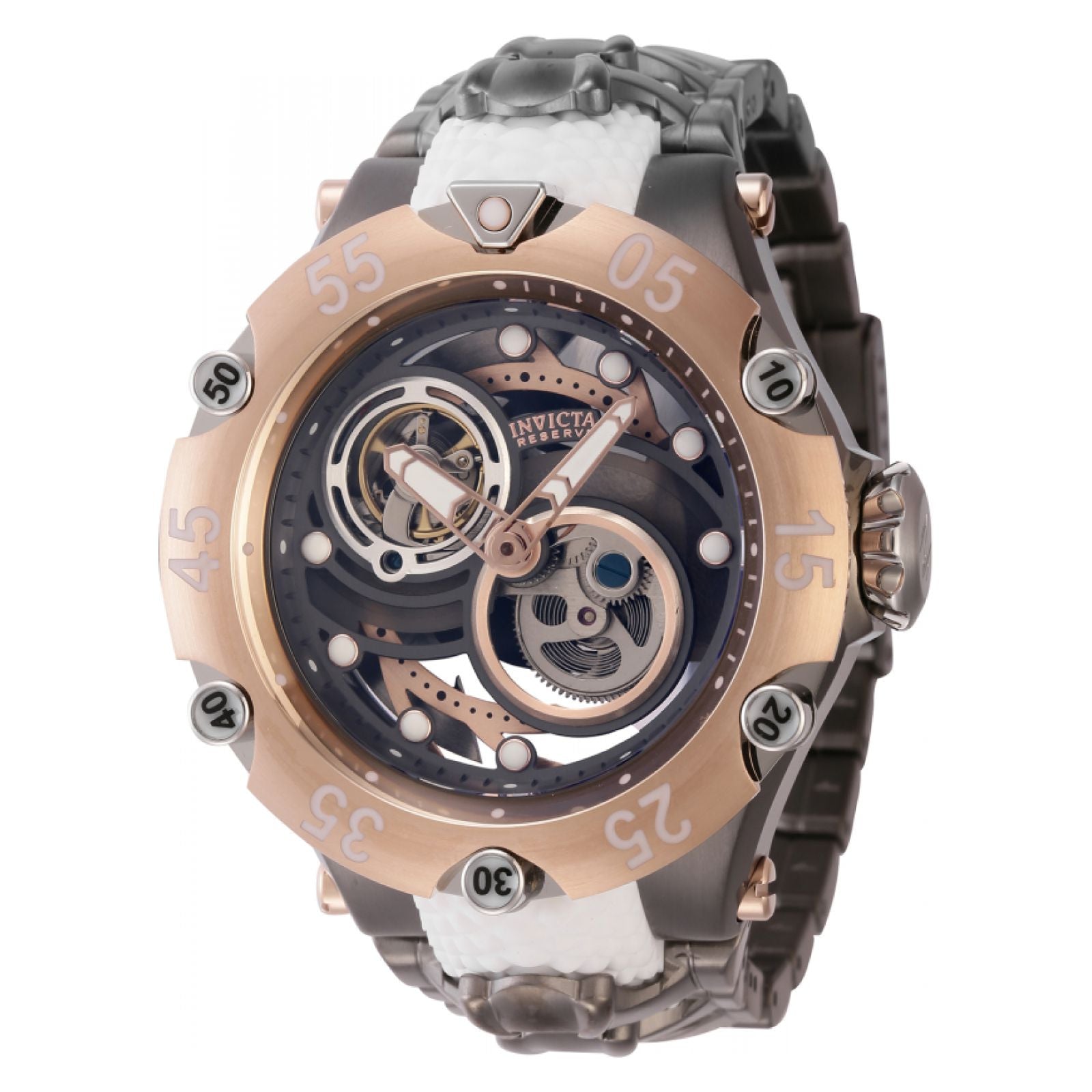 RELOJ DEPORTIVO PARA HOMBRE INVICTA RESERVE 43929 - BLANCO, TITANIO