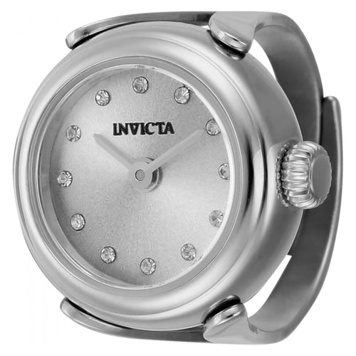 RELOJ ANILLO PARA MUJER INVICTA MINI 44480 - PLATA
