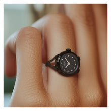 Cargar imagen en el visor de la galería, RELOJ ANILLO PARA MUJER INVICTA MINI 44484 - NEGRO