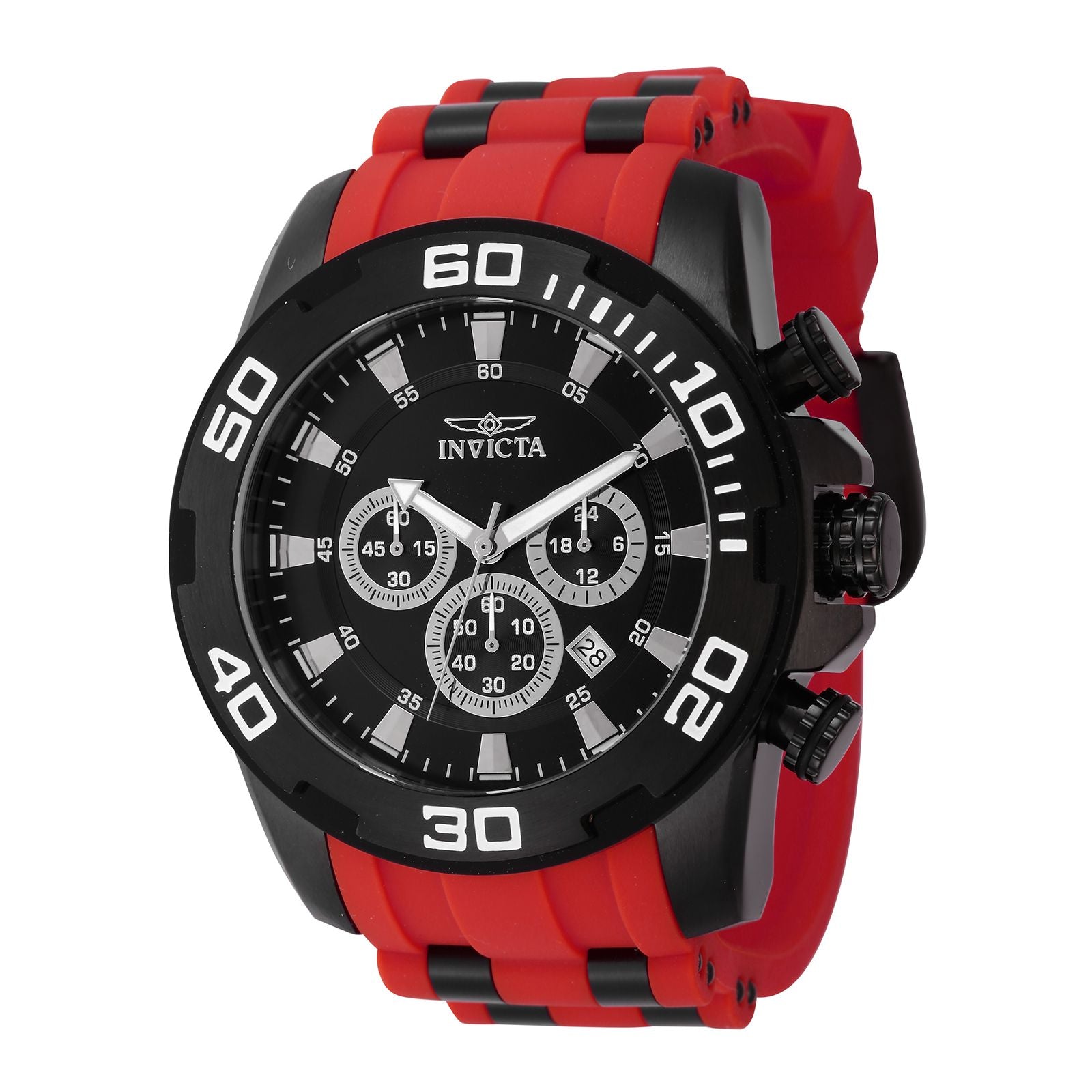 RELOJ DEPORTIVO PARA HOMBRE INVICTA PRO DIVER 44546 NEGRO ROJO