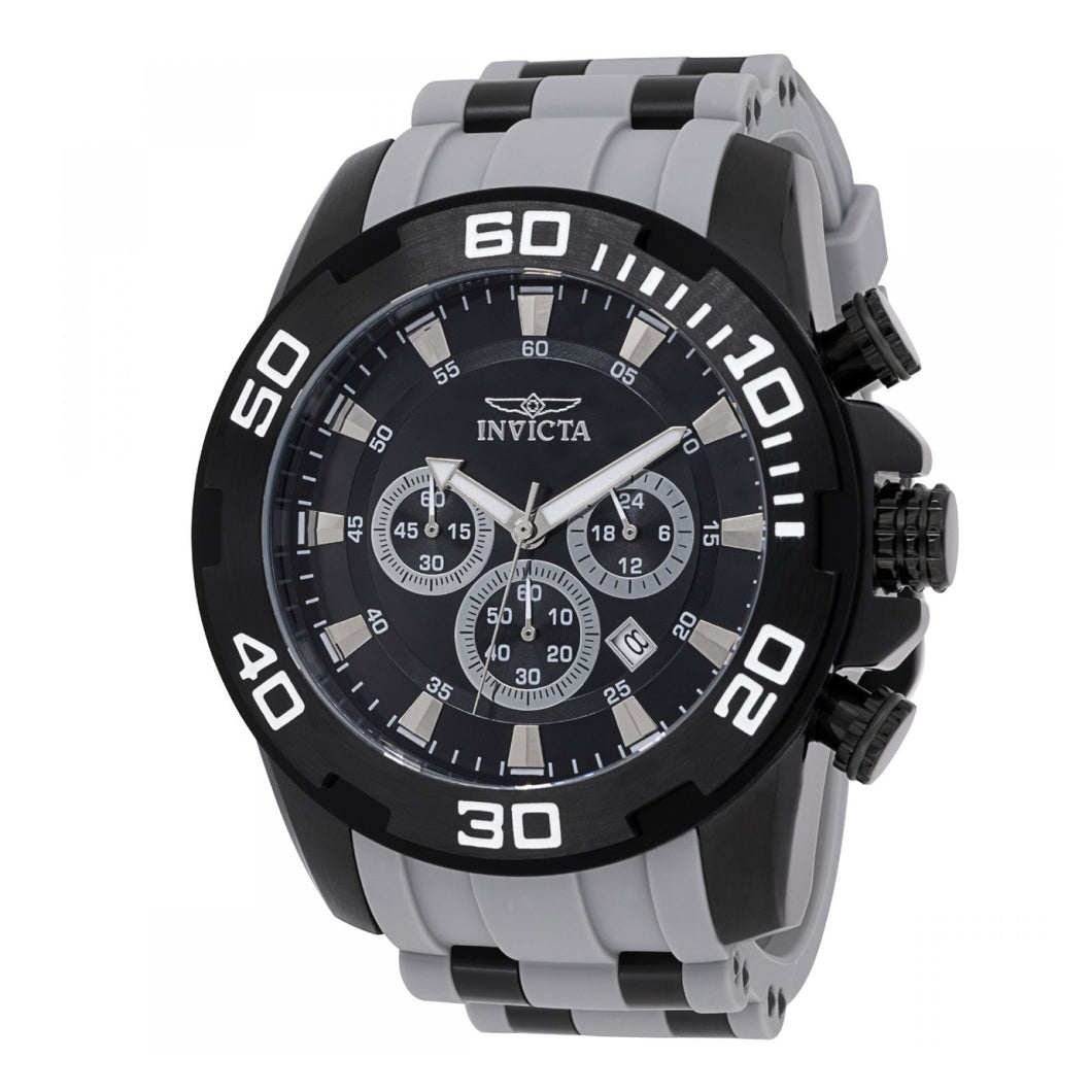 RELOJ DEPORTIVO PARA HOMBRE INVICTA PRO DIVER 44547 - GRIS NEGRO