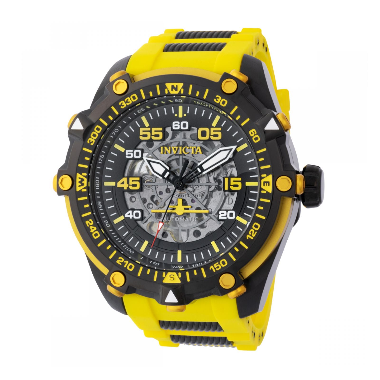 Reloj deportivo fashion amarillo