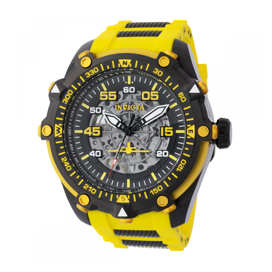 RELOJ DEPORTIVO PARA HOMBRE INVICTA AVIATOR 44653 - AMARILLO, NEGRO