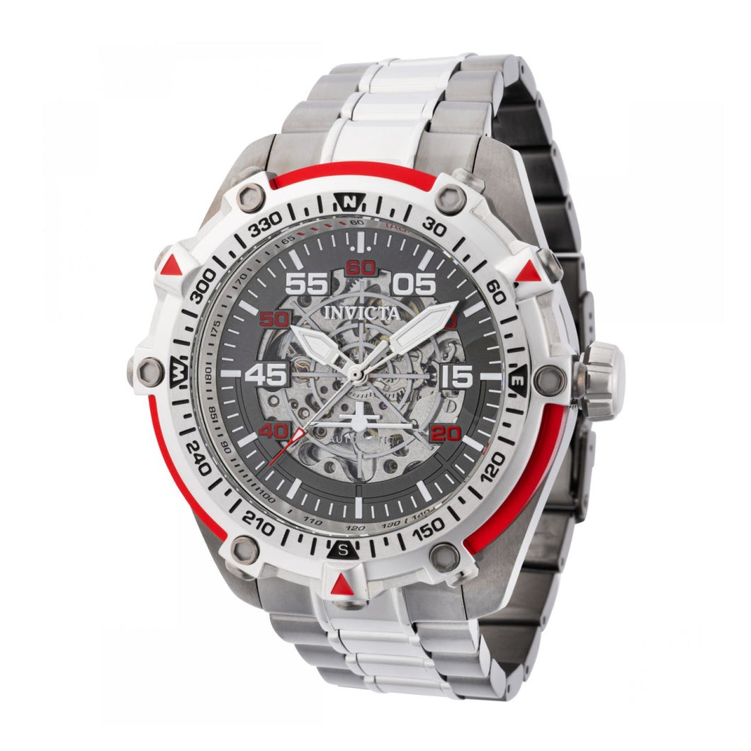 RELOJ  PARA HOMBRE INVICTA AVIATOR 44656 - NEGRO, ACERO