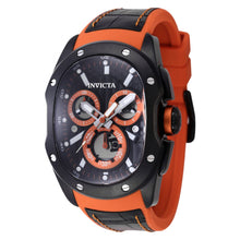 Cargar imagen en el visor de la galería, RELOJ CLÁSICO PARA HOMBRE INVICTA LUPAH 45438 - NARANJA, NEGRO