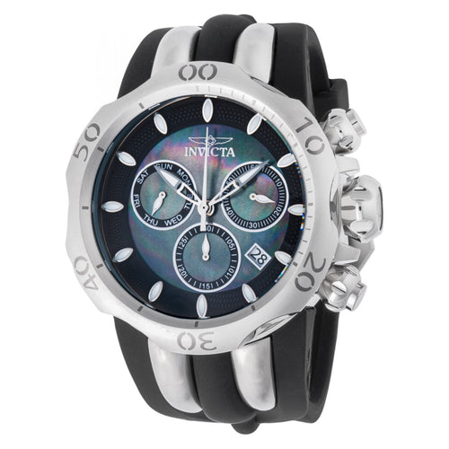 RELOJ DEPORTIVO PARA HOMBRE INVICTA VENOM 46465 - NEGRO, ACERO
