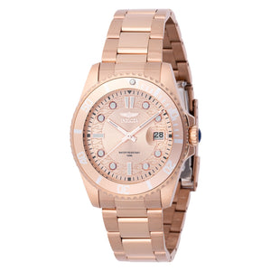 RELOJ  PARA MUJER INVICTA PRO DIVER 46685 - ORO ROSA