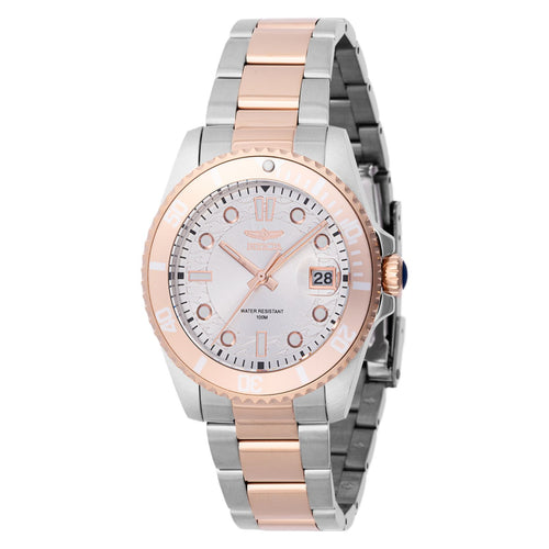 RELOJ  PARA MUJER INVICTA PRO DIVER 46690 - ORO ROSA, ACERO