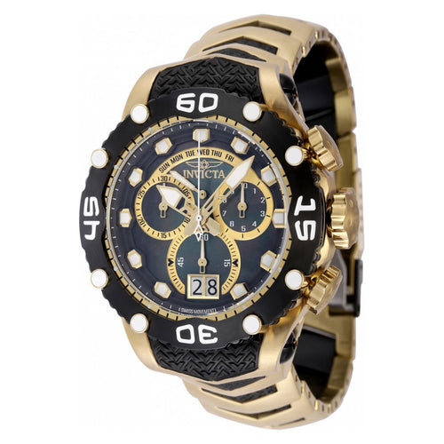 RELOJ  PARA HOMBRE INVICTA SUBAQUA 47292 - NEGRO, DORADO