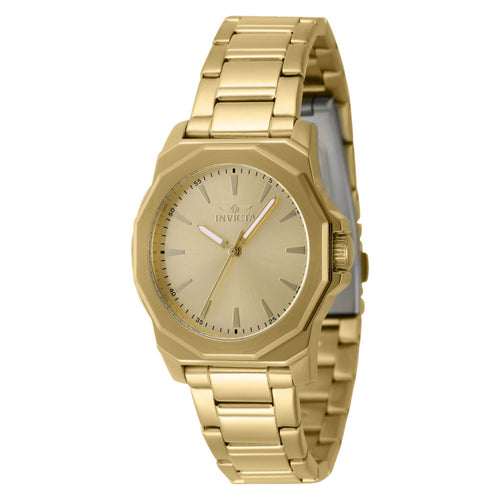 RELOJ  PARA MUJER INVICTA SPEEDWAY 47339 - ORO