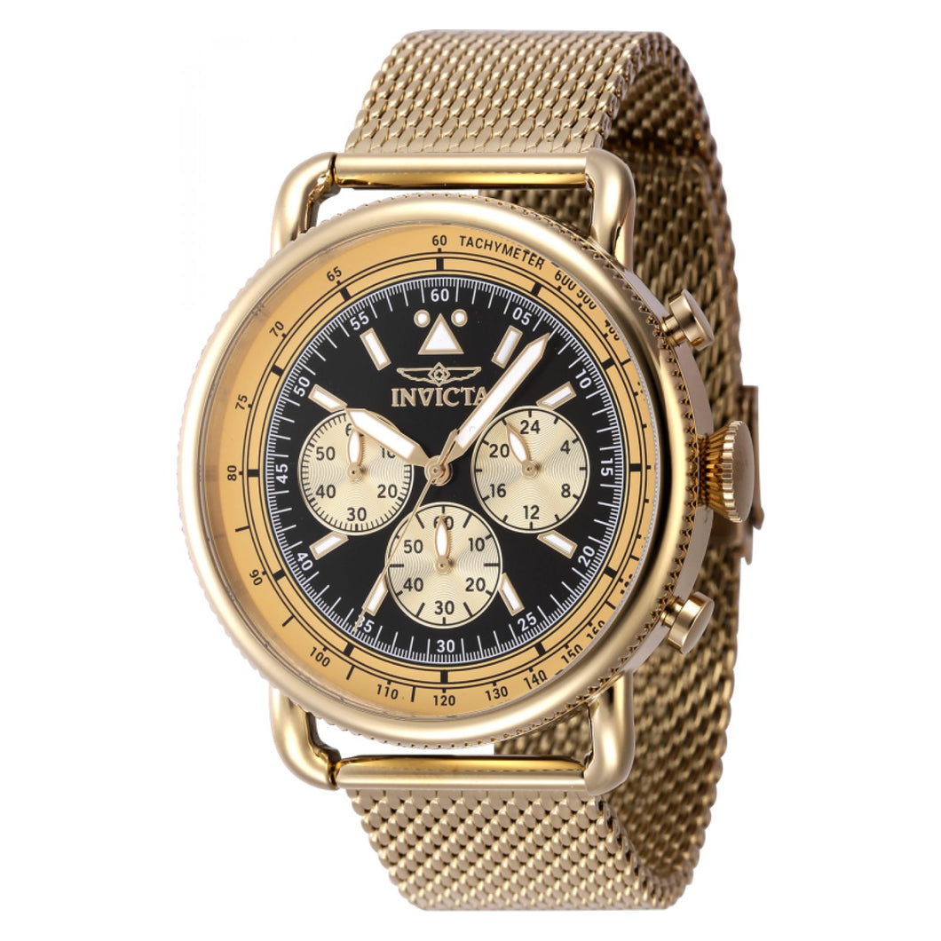 RELOJ  PARA HOMBRE INVICTA SPEEDWAY 47361 - ORO