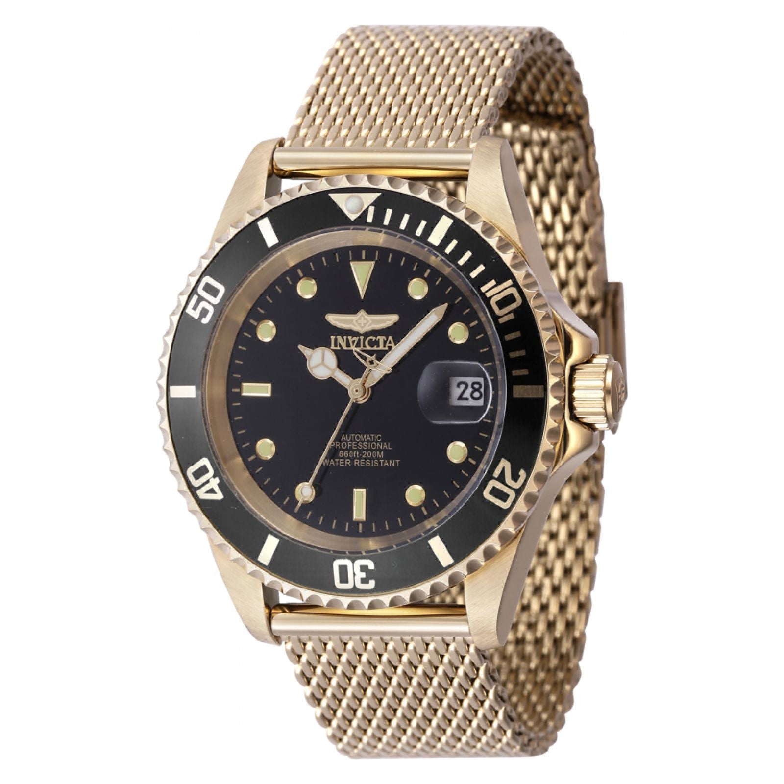 RELOJ  PARA HOMBRE INVICTA PRO DIVER 47722 - ORO