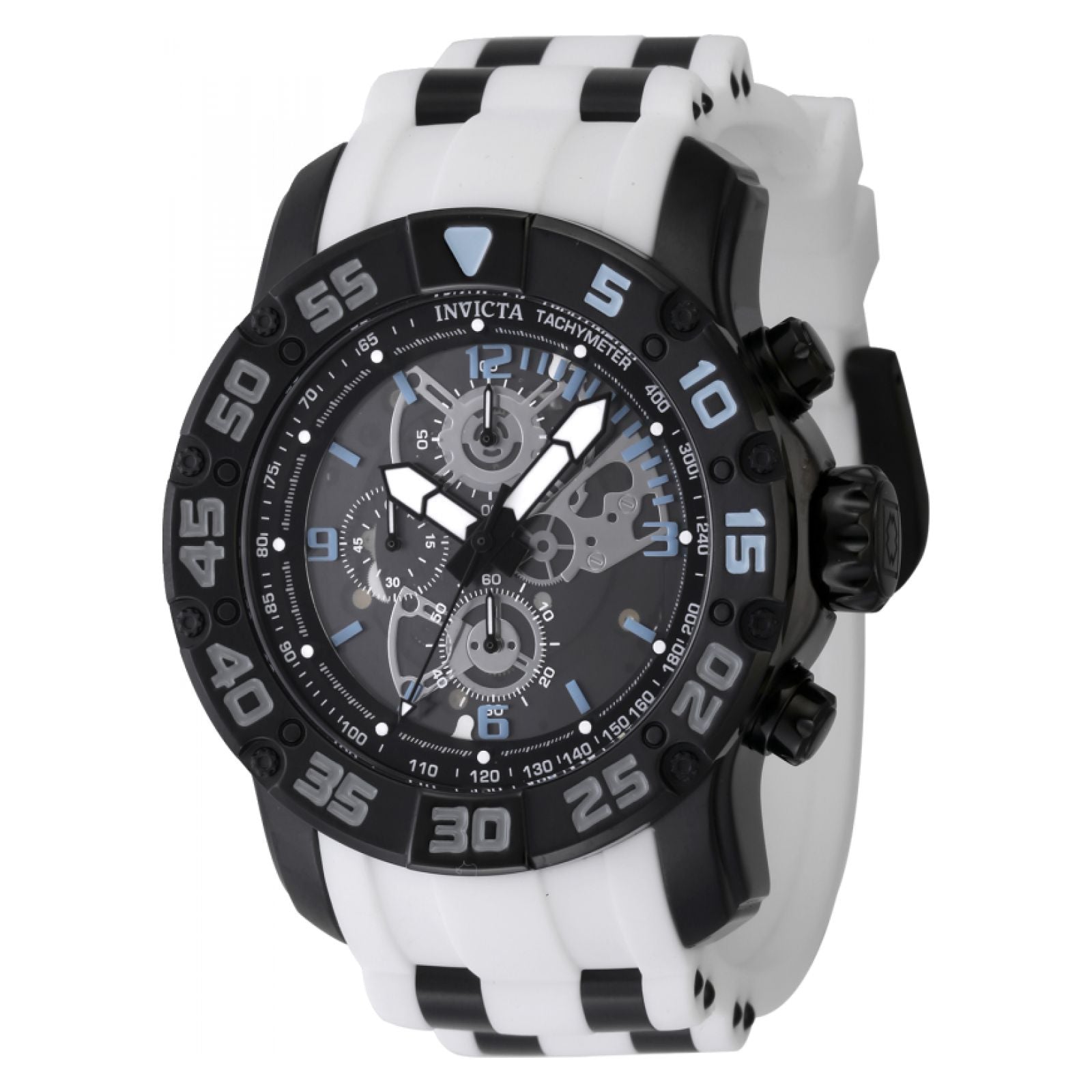 RELOJ DEPORTIVO PARA HOMBRE INVICTA RACING 48064 - BLANCO, NEGRO