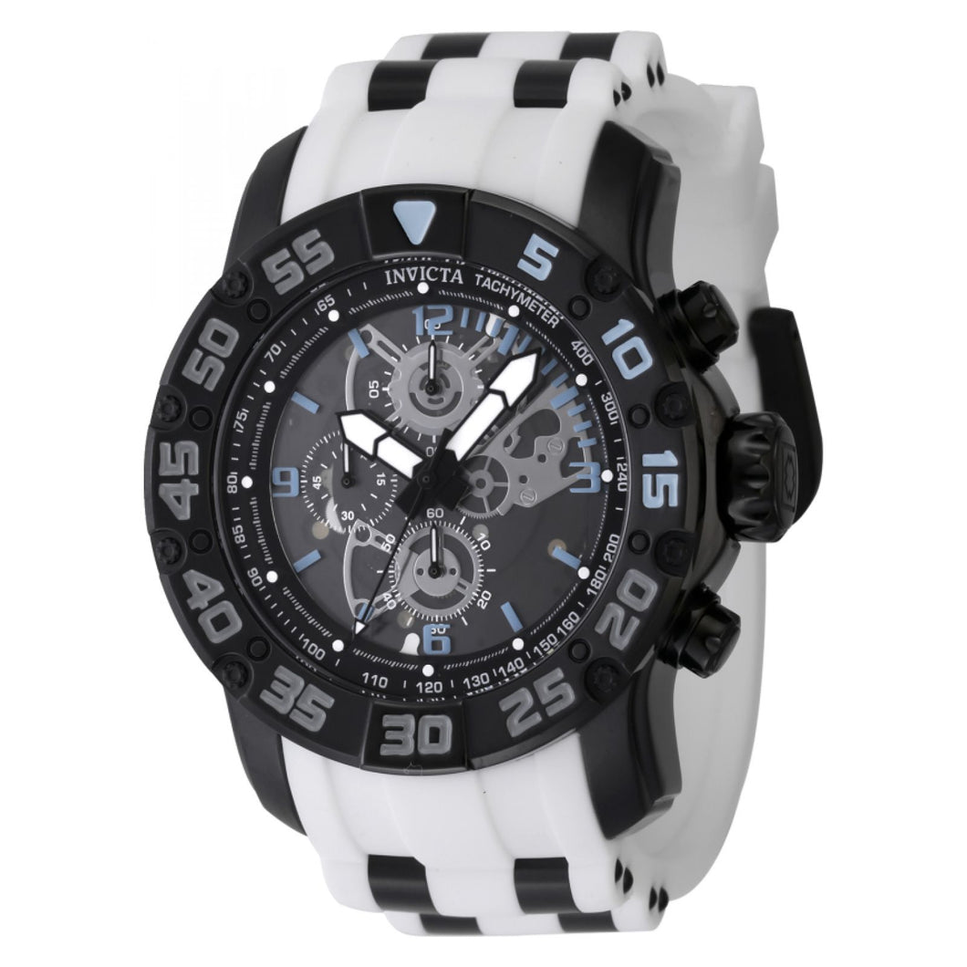 RELOJ DEPORTIVO PARA HOMBRE INVICTA RACING 48064 - BLANCO, NEGRO