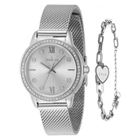RELOJ  PARA MUJER INVICTA ANGEL 48252 - ACERO