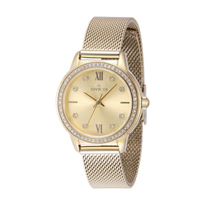 RELOJ  PARA MUJER INVICTA ANGEL 48253 - ORO