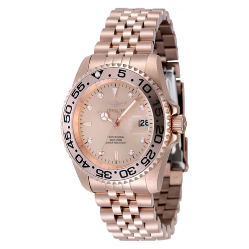 RELOJ  PARA MUJER INVICTA PRO DIVER 48386 - ORO ROSA