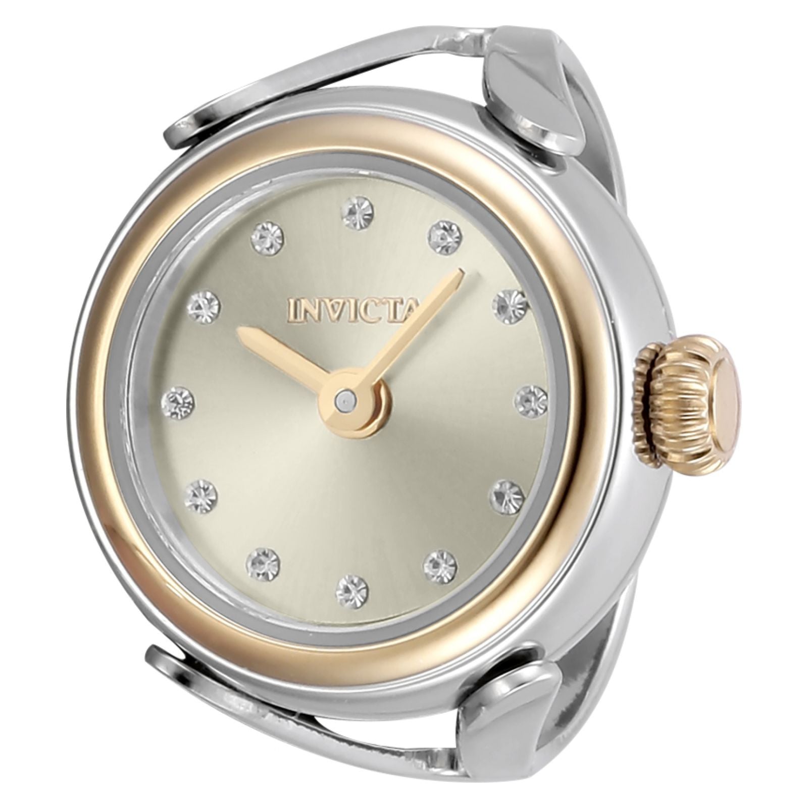 RELOJ ANILLO PARA MUJER INVICTA MINI 48576 - PLATEADO