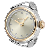 RELOJ ANILLO PARA MUJER INVICTA MINI 48576 - PLATEADO
