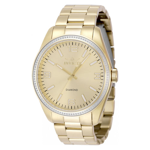 RELOJ  PARA HOMBRE INVICTA ELITE DIAMOND 48737 - ORO