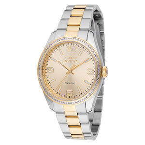 RELOJ  PARA MUJER INVICTA ELITE DIAMOND 48740 - ORO, ACERO