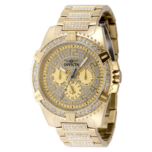 RELOJ  PARA HOMBRE INVICTA OCEAN VOYAGE 48922 - ORO BLANCO
