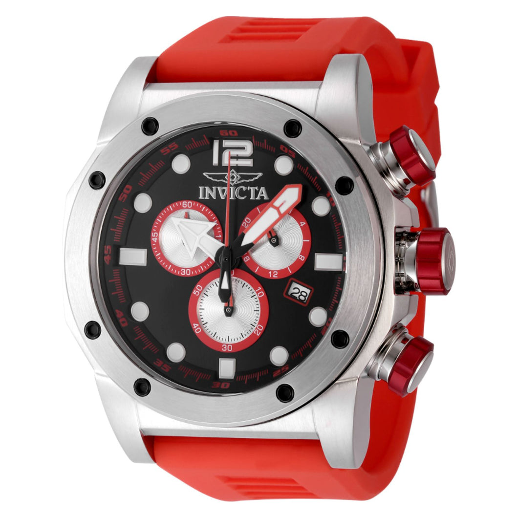 RELOJ DEPORTIVO PARA HOMBRE INVICTA SEA HUNTER 48977 - ROJO