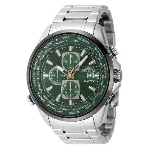 RELOJ  PARA HOMBRE INVICTA AVIATOR 49078 - ACERO