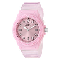RELOJ  PARA MUJER INVICTA CELESTIAL 49205 - TRANSPARENTE, ROSA