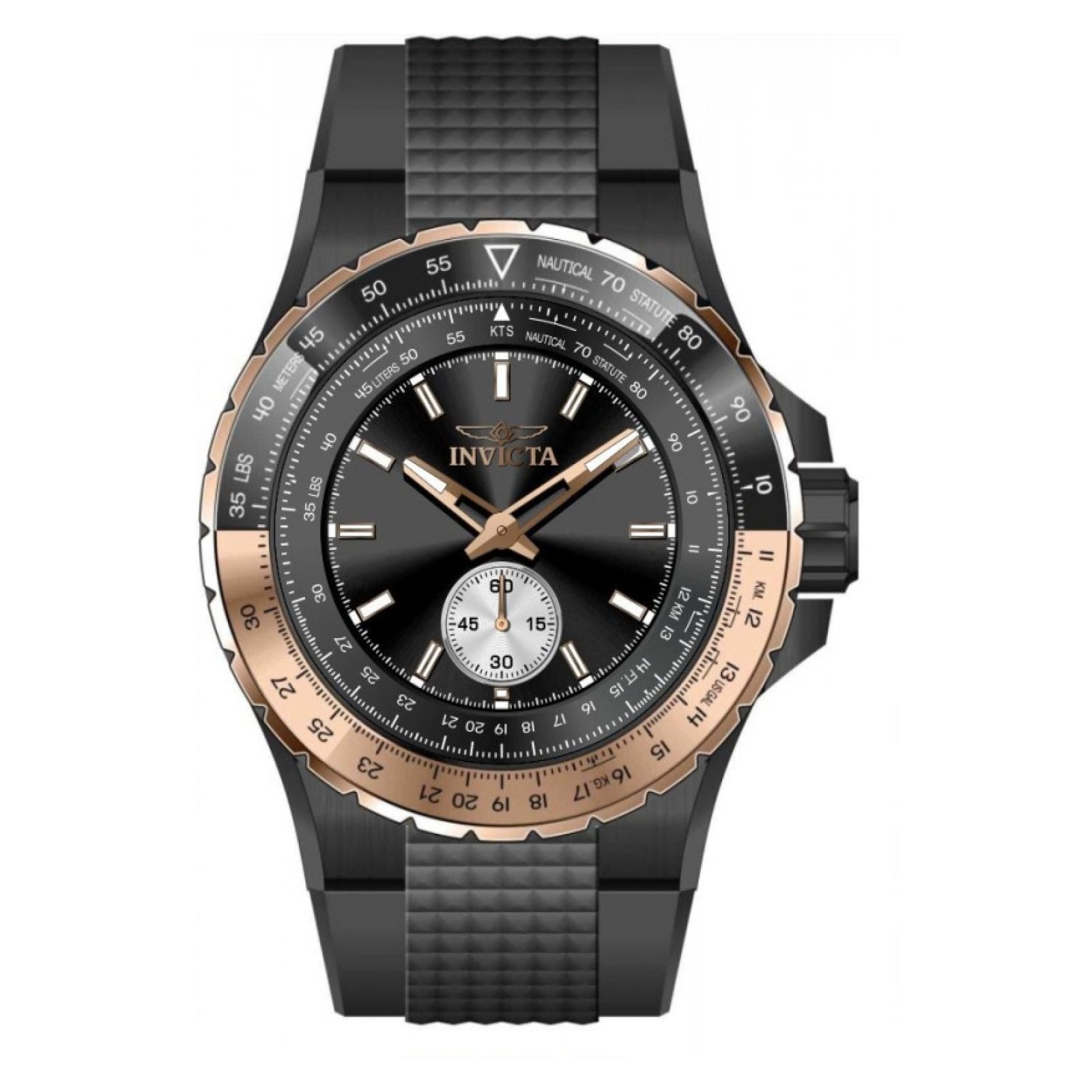 RELOJ INVICTA AVIATOR 49304 MEN - NEGRO