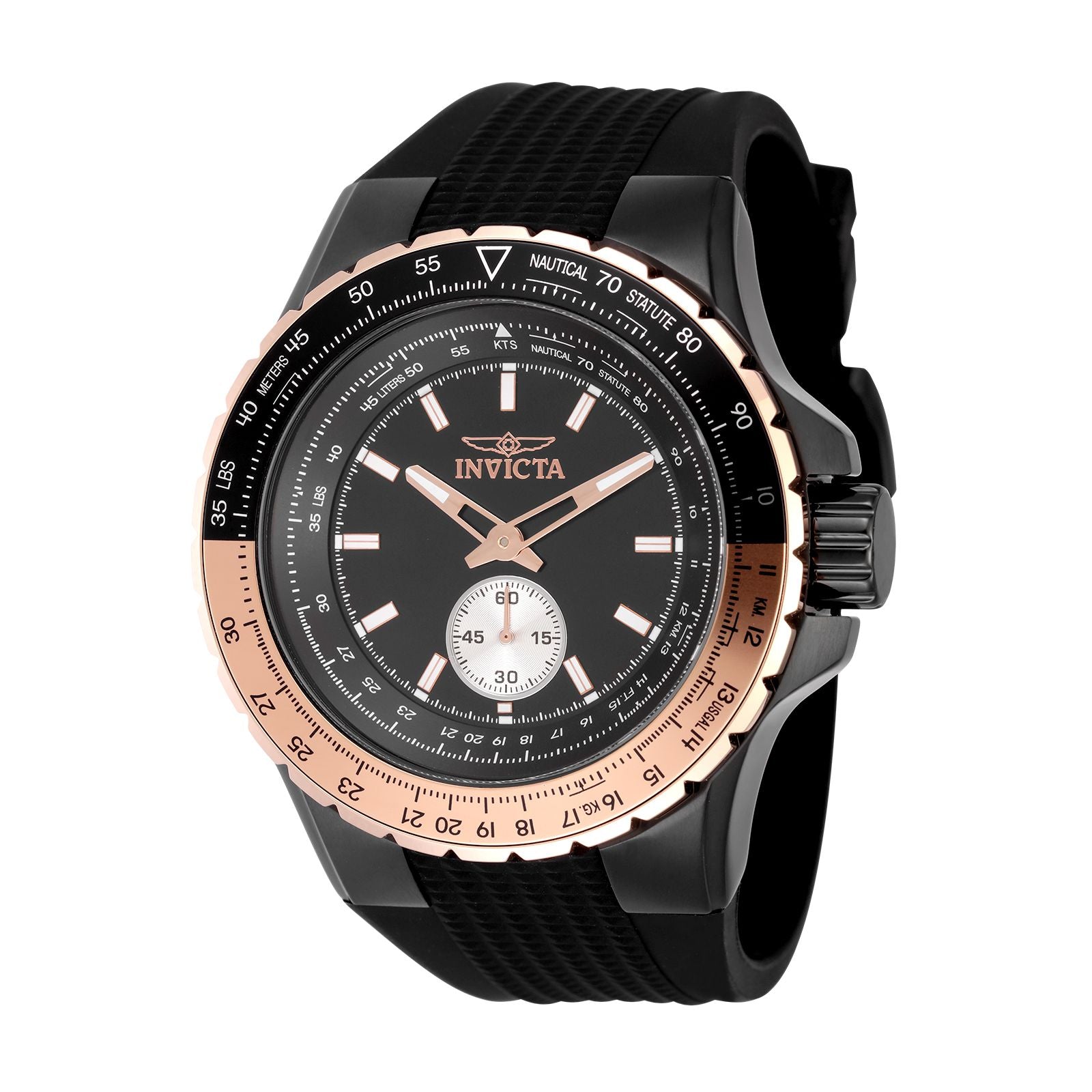 RELOJ INVICTA AVIATOR 49304 MEN - NEGRO