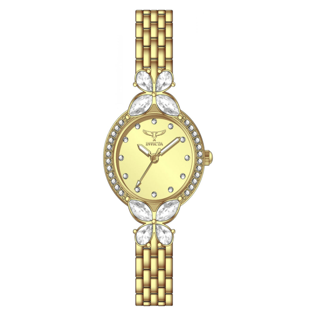 RELOJ  PARA MUJER INVICTA WILDFLOWER 69094 - GOLD