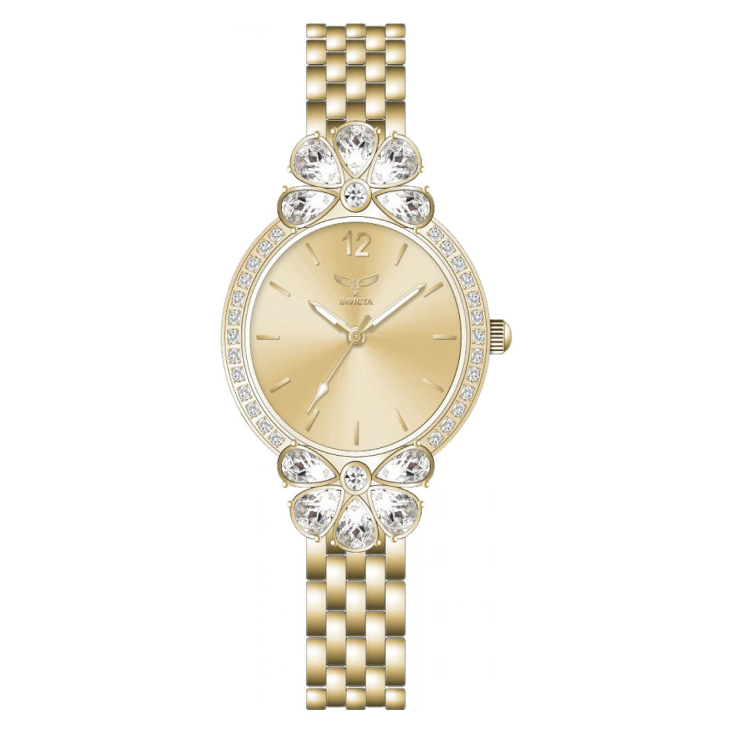 RELOJ  PARA MUJER INVICTA WILDFLOWER 69103 - GOLD