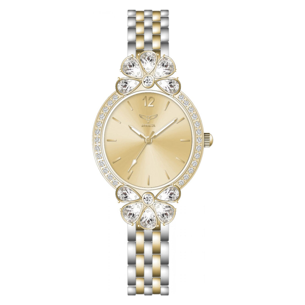 RELOJ  PARA MUJER INVICTA WILDFLOWER 69105 - SILVER, ROSE GOLD
