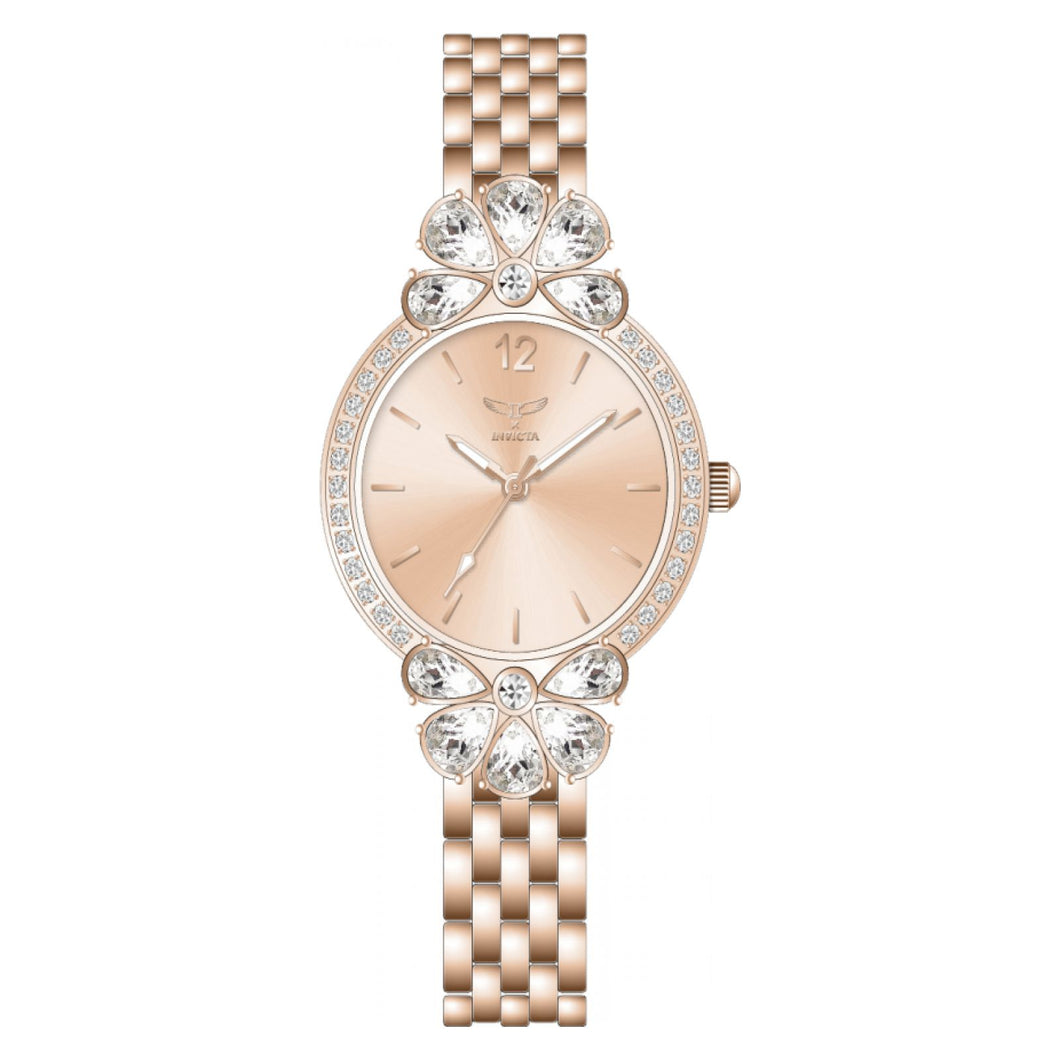 RELOJ  PARA MUJER INVICTA WILDFLOWER 69108 - ROSE GOLD