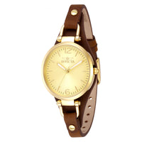 RELOJ CLÁSICO PARA MUJER INVICTA WILDFLOWER 49589 - MARRÓN