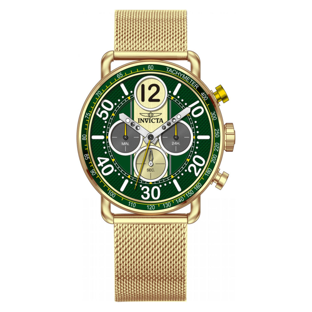 RELOJ  PARA HOMBRE INVICTA SPEEDWAY 69470 - DORADO