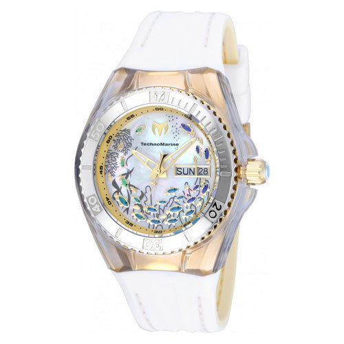 RELOJ DEPORTIVO PARA MUJER TECHNOMARINE CRUISE NÚMERO DE SERIE 115117 - ALBARICOQUE, BLANCO