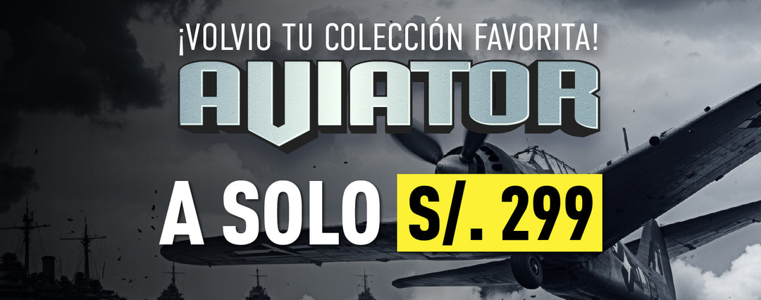 RELOJES INVICTA AVIATOR A SOLO S/ 299