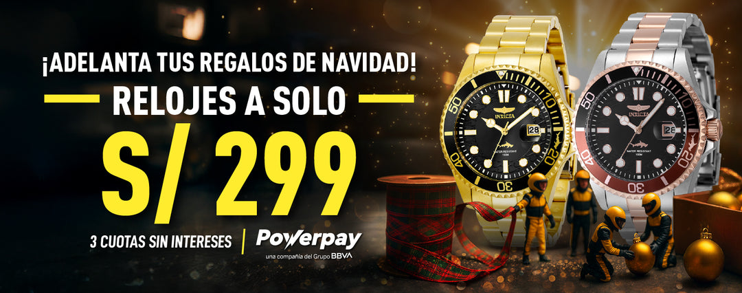 RELOJES INVICTA A SOLO S/ 299