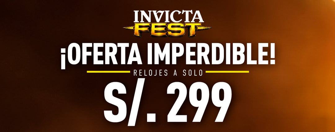 RELOJES INVICTA A SOLO S/ 299