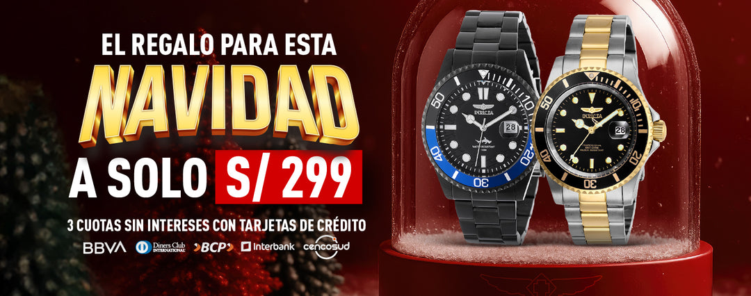 RELOJES INVICTA A SOLO S/ 299