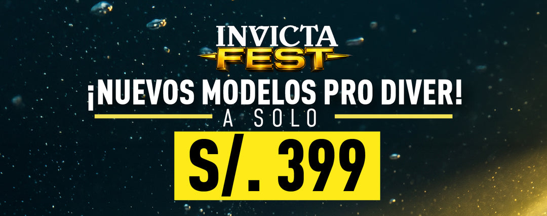 RELOJES INVICTA PRO DIVER A SOLO S/ 399