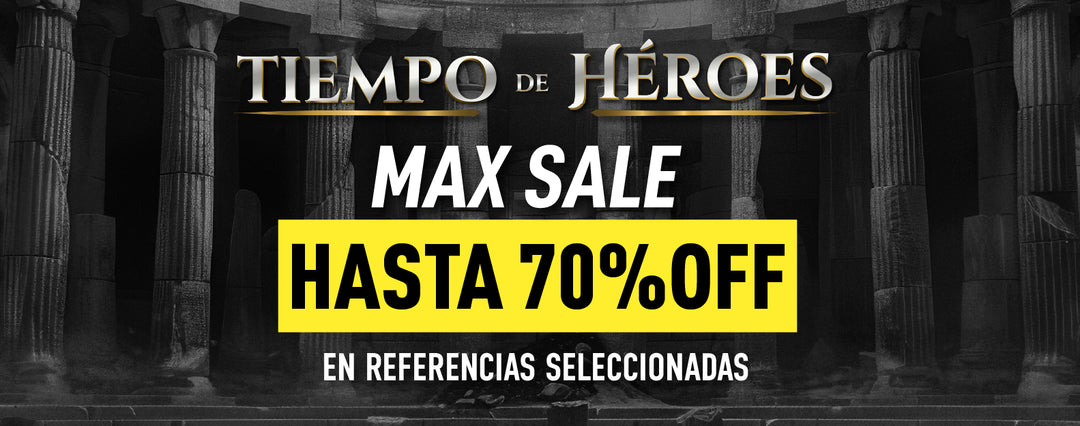 MAX SALE - HASTA 70% OFF
