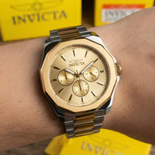 Cargar imagen en el visor de la galería, RELOJ  PARA HOMBRE INVICTA SPEEDWAY 46846 - ORO, ACERO