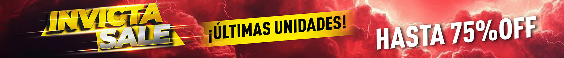 INVICTA SALE: ¡RELOJES HASTA CON 75% OFF!