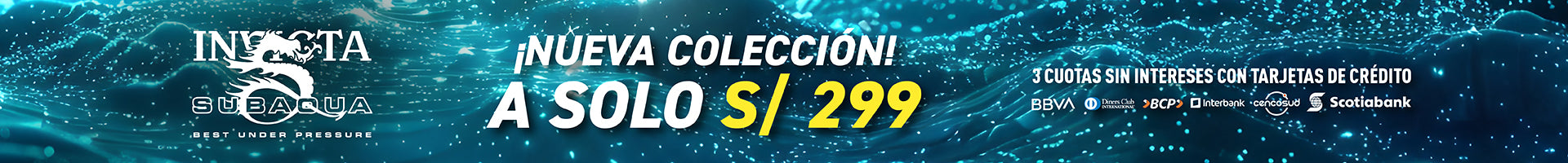 RELOJES INVICTA SUBAQUA A SOLO S/ 299