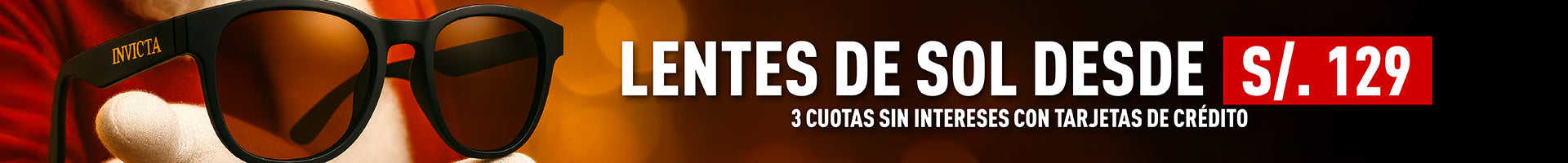 LENTES DE SOL DESDE S/ 129