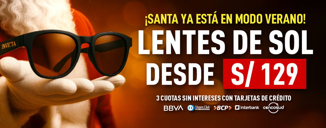 LENTES DE SOL DESDE S/ 129