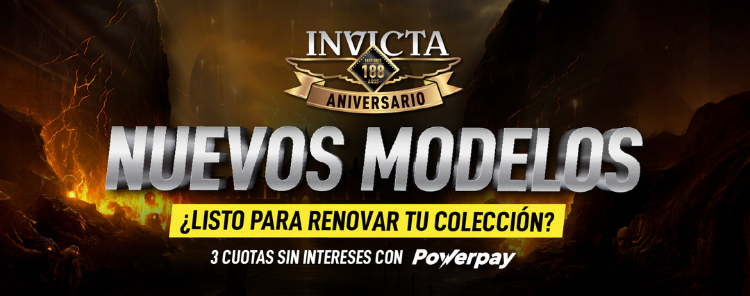 ¡NUEVOS MODELOS EN INVICTA!
